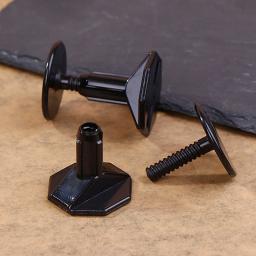 Black PVC Leash Plug and Screw, Leg Rope Plug para Body Board SUP e Stand Up Paddle Boards, Prancha de espuma macia - Image 4