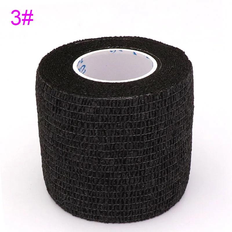 4.5m colorido esporte auto adesivo elástico bandagem envoltório fita para almofadas de apoio joelho dedo tornozelo palma pulso pet tatuagem acessórios - Image 1