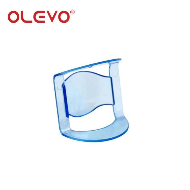 Abridor de Boca Dental OLEVO para Odontologia - Prop para Mordida Posterior, Retrator Labial e Expansor de Bochecha em Azul Claro - Acessórios Odontológicos (1 ou 2 Peças)