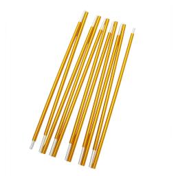 Golden Alloy Tent Rod para DIY, Outdoor Camping Acessórios, Tenda Pólo Substituir, 1 Pc - Image 1