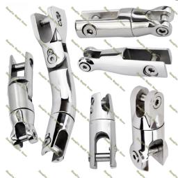 Barco Âncora Conector Giratório, 316 aço inoxidável Rotatable, Anchor Acessórios para Barcos, 6mm-8mm, 8mm-10mm Cadeia - Image 1