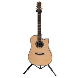 Guitar Gravity Vertical Support Stand, Automatic Lock Rack, Cabide de guitarra dobrável para baixo popular, 1 Metal, Drop Shipping - Image 2