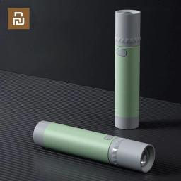 Xiaomi-Recarregável LED Lanterna de Luz Forte, Doméstico, Portátil, Ao Ar Livre, Noite, Luz de Emergência, Foco Variável, À Prova D 'Água - Image 1