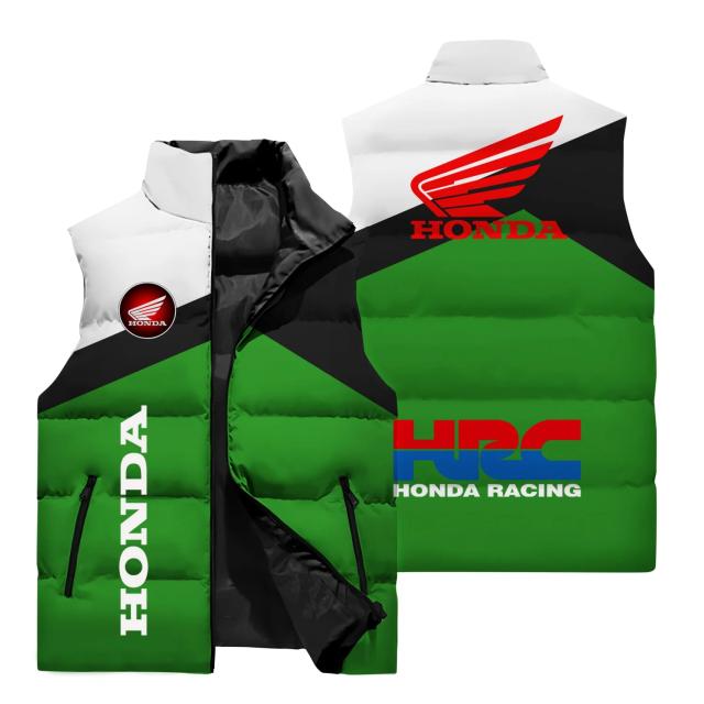 Colete Masculino Honda Logo 3D Impressão Outono/Inverno