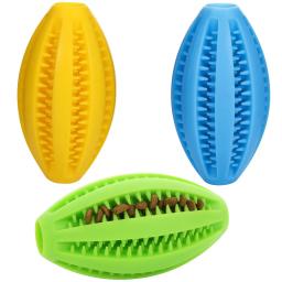 Mastigar Brinquedos para Pet Dog, Limpeza de dentes, Lanche bola, Borracha Natural, Super Resistente, Bouncy Interativo, Pet Shop - Image 1