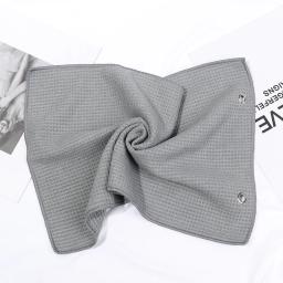 Toalha Microfiber Cotton Golf com gancho Mosquetão, Toalhas De Limpeza, Clubes, Bolas, Mãos, 30x50cm - Image 6