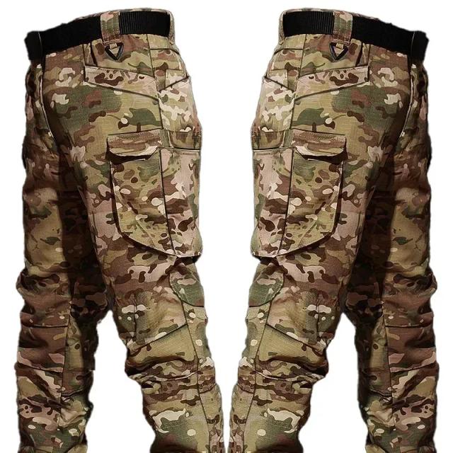 Conjunto Tático Militar Uniforme de Combate Camuflado - Resistente ao Desgaste