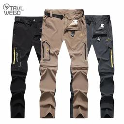 Calças impermeáveis para homens, roupas de pesca, roupas de escalada secagem rápida, calças anti-UV, primavera - Image 1