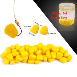 Simulação Isca De Milho Com Luz Noturna Perfumada, Água Submersa-Bom Efeito De Atração, Carpa Crucian, 10 Pcs, 50Pcs - Image 1