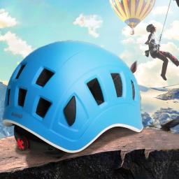 Capacete de escalada no gelo confortável absorção de suor absorção de choque segurança mountain rock escalada capacete para montanhismo - Image 2