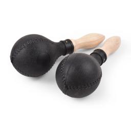 Maracas Areia Martelo com Concha De Plástico E Punhos De Madeira, Instrumentos Musicais De Percussão Para Ao Vivo, Concerto, Ritmo, 1 Par, 25cm - Image 1