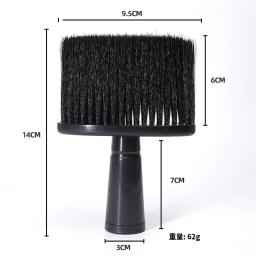 Escova de cerdas macias para limpeza de cabelos Pele-amigável, pescoço e rosto espanador Escova de barbeiro Acessórios de cabeleireiro para salão de beleza - Image 6