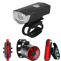 Frente de bicicleta e traseira luzes traseiras, lanterna traseira, MTB Road Bike, farol, acessórios de bicicleta, equipamento ciclismo - Image 1