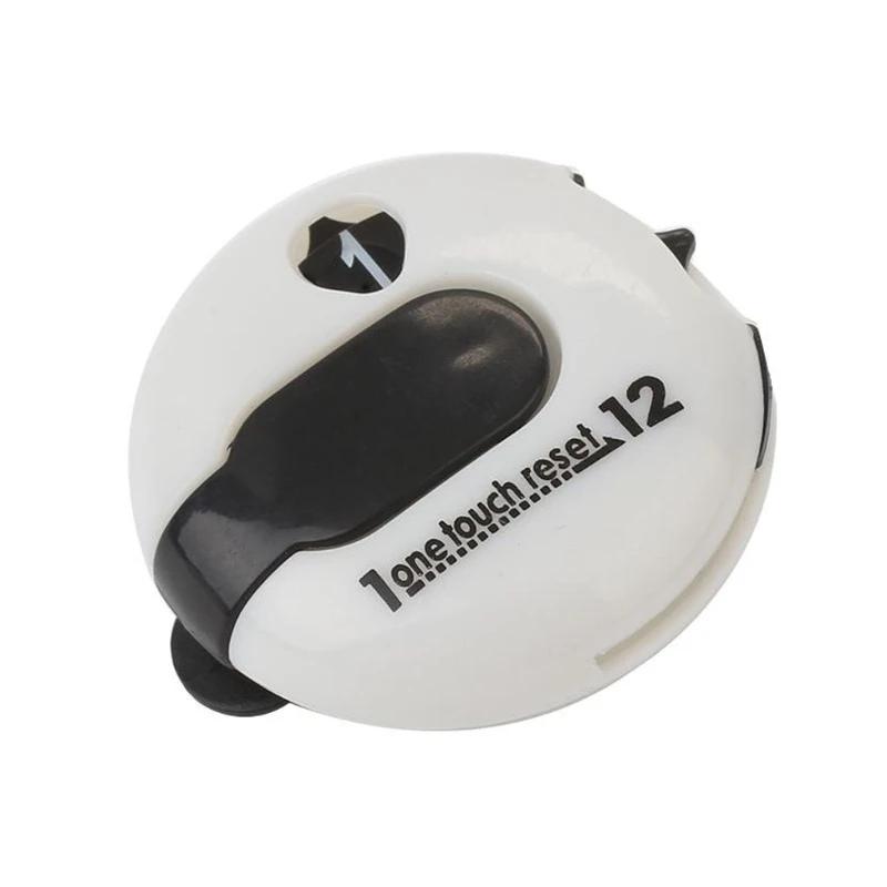 Mini clipe de luva profissional pontuação de golfe tiro contador clicker para jogo de golfe pontuação keeper golfe esportes placar - Image 1
