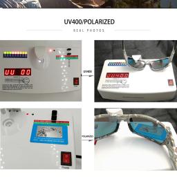 Óculos de sol polarizados com moldura Camo para homens, caça e canoagem Eyewear, reduzir o brilho, ver peixes na água - Image 5