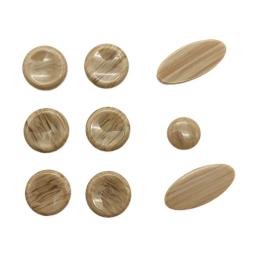 Um conjunto de 9 pçs saxofone plástico botão chave inlays 3 cores disponíveis sax mica snap botões - Image 5
