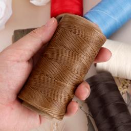 Fio Encerado para Artesanato De Couro, Projetos De DIY, Encadernação, Reparação De Sapatos, Corda De Jóias, Cordão Pulseira, 150D, 284 Jardas - Image 2