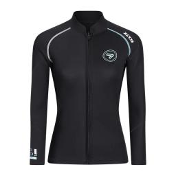 1.5mm neoprene wetsuit dos homens jaqueta de mergulho manga longa casaco masculino surf jaqueta de inverno pesca roupa de banho térmica - Image 6