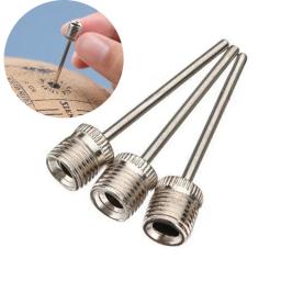 Agulha De Aço Inoxidável Inflando Pino Da Bomba, Adaptador De Válvula De Ar Inflável, Bola De Esporte, Futebol, Basquete, Futebol - Image 1