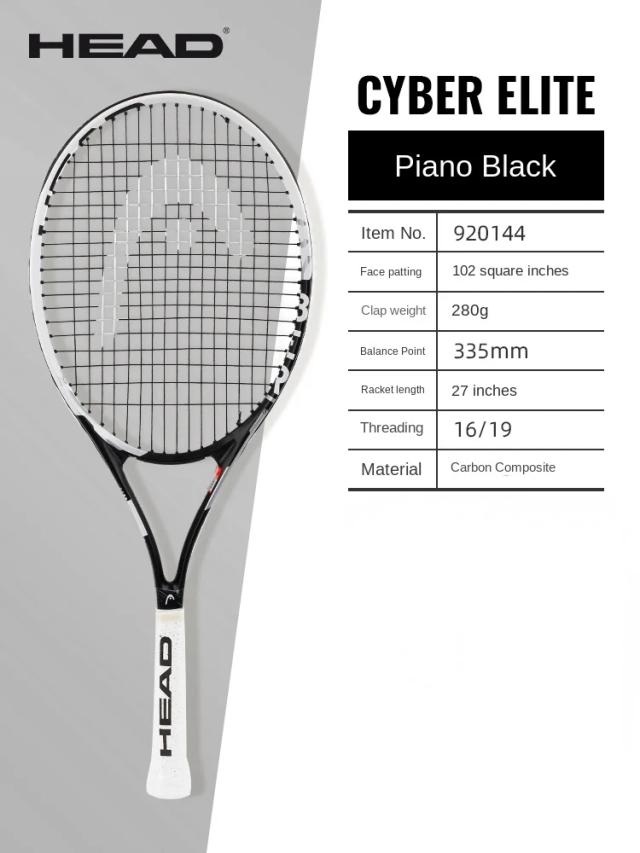 Raquete de Tênis de Fibra de Carbono Alta Qualidade para Padel e Cabeça de Raquete