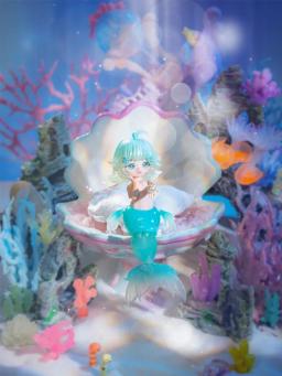 Xingyunlai Mermaid Adventure Story Series Bonecas, Mala cega, Kawaii Action, Mystery Figure Toys, Hobbies, Presentes de aniversário, 1/12 Bdj - Image 6