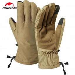Naturehike-Luvas impermeáveis térmicas de inverno, antiderrapantes, tela sensível ao toque, ciclismo, motocicleta, escalada, caminhada, dedo - Image 1