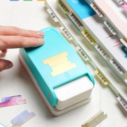 Paper Corner Rounder Hole Puncher, DIY Divisor Tab, Separador de Folhas Soltas, Label Puncher para Card Making, Cartão Scrapbooking - Image 2