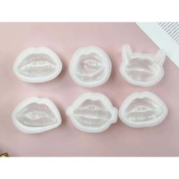 Silicone Lip Lip Candle Moldes, Ornamentos de resina, Molde para fazer vela - Image 5