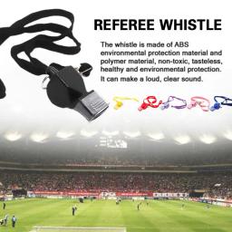 Plástico esportes treinamento árbitro apito, árbitro profissional, futebol, basquete, ferramenta de sobrevivência ao ar livre - Image 2