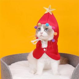 animal estimação manto adorável para cães gato vestir-se suprimentos inverno carnavais capa pet fotografia - Image 4