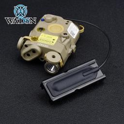 Wadsn PEQ-15 red dot mira laser tático indicador de arma dbal airsoft led lanterna ir laser ngal picatinny ferroviário ar15 hk416 - Image 4