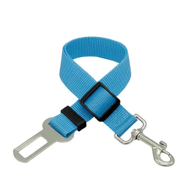 Cinto de Segurança Ajustável para Pets: Protetor Viagem para Cães e Gatos com Coleira Breakaway