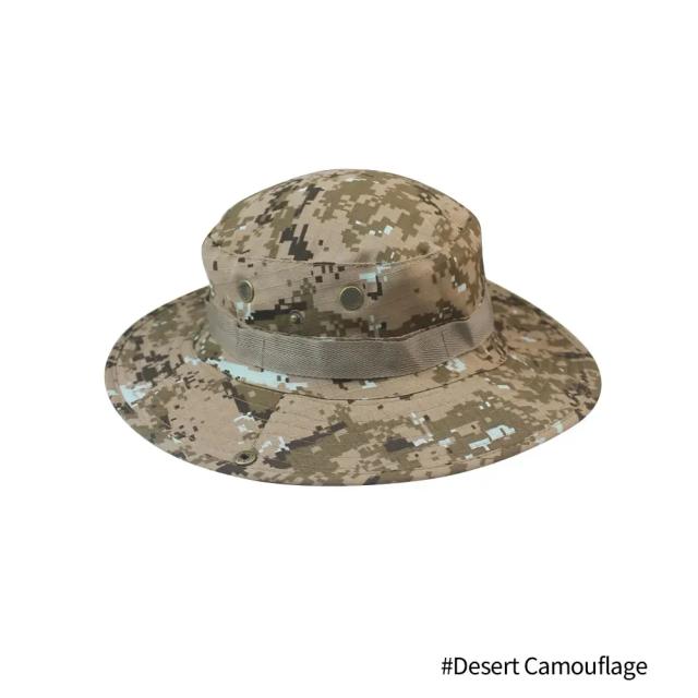 Chapéu de Balde Tático Masculino em Camuflagem para Caça, Caminhadas e Atividades ao Ar Livre