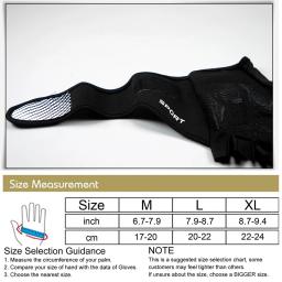 Luvas de levantamento de peso com suporte de pulso, proteção total para palma, apertos extras para fitness, ginástica, 1 par - Image 6
