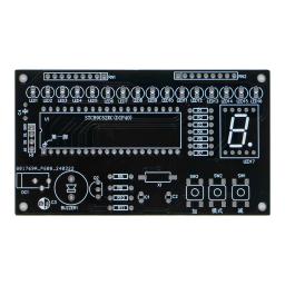 DIY Velocidade Ajustável Música Fluindo Kit Luz, Microcontrolador Eletrônico, Soldagem Placa De Circuito, Ensino E Peças De Treinamento - Image 4