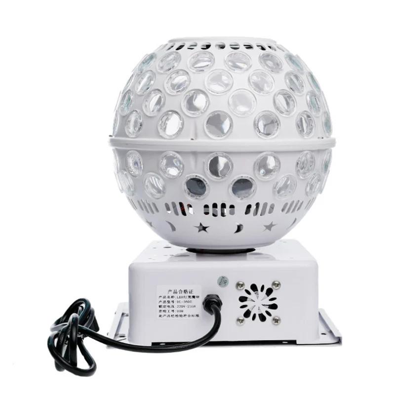 Bola mágica led portátil profissional ktv piscando efeito de iluminação de palco com controle remoto para luci led discoteca dmx - Image 1