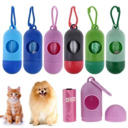 Dispenser Lixo Outdoor Storage Pet Bags, Portadora portátil Trash Case Box para Waste Dog and Cat Poop, Sack Suprimentos - Image 1
