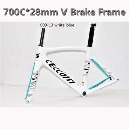 2025 CECCOTTI Quadro de Bicicleta de Estrada de Carbono Freio de Aro Venda Quente Quadro de Bicicleta de Estrada Suporte Inferior BSA Quadro de Carbono DPD Grátis - Image 1