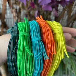 1.2mm faixa elástica fio elástico diy artesanal frisado fio elástico para fazer jóias pulseira & colar - Image 1