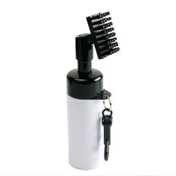 Golf Club Groove Tube Cleaner, escova com reservatório à prova de vazamentos, tubo Squeeze Bottle, fácil limpeza, 3 cores, 1Pc - Image 5