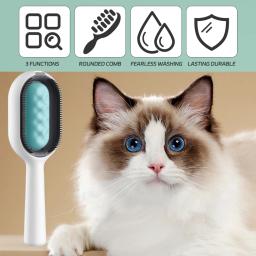 Pet Grooming Escova com Toalhetes e Tanque De Água, Massagem Pente, Removedor de Suprimentos, Pet Products, Cat and Dog Cleaning, Skin Care - Image 5