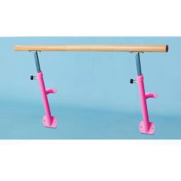 Wooden Wall Mount Ballet Barre para crianças, barra de dança esticada, fitness indoor, barra horizontal ajustável, crianças, 1m - Image 4