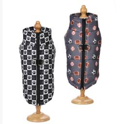 Casaco impermeável e à prova de vento para cães e gatos, roupas quentes, cachorro, roupas de inverno, pequeno, médio, grande, Yorkshire, Chihuahua - Image 4