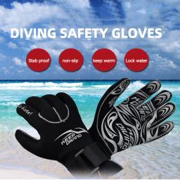 Luvas de Mergulho Neoprene, Surf Térmico, Luvas de Natação Subaquática, Unisex, Caça submarina, Rafting, Caiaque, Paddling, 3mm - Image 4