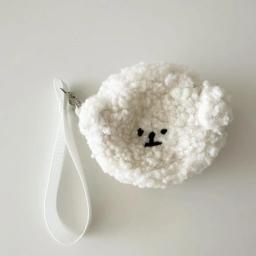 Dispensador de pelúcia com design adorável dos desenhos animados, bolsa para cães, porta-animais na moda, bijou fofo, pet de pelúcia - Image 6