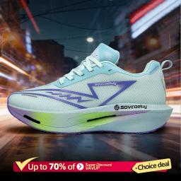 Tênis de Corrida Masculino Carbon Board Marathon, Esportivo, Respirável, Leve, Confortável, Sneakers Chunta para Mulheres - Image 3