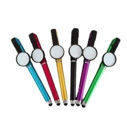 Sublimação Imprimir Em Branco Gel Pen com Suporte Do Telefone, Imagem personalizada, Presente DIY, Touch Screen Stylus, 24 pcs - Image 1