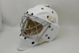 Full Face Hockey Goalie Capacete, Escudo, 304 Gaiola, Acabamento Requintado, Aço Inoxidável - Image 5