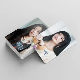 55 pçs/set KPOP ILLIT Lomo Cartões Fotográficos Álbum Meninas Fãs do Grupo Coleção Presente Cartões Postais Cartão de Foto fã presentes - Image 5