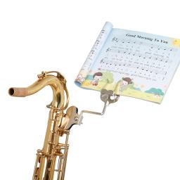 Instrumentos de sopro Music Stand Clip, trompa Trombone, trompete saxofone, clarinete Lira - Image 4